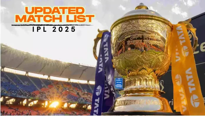 IPL 2025 Schedule Remaining Matches List, Timings And Venues