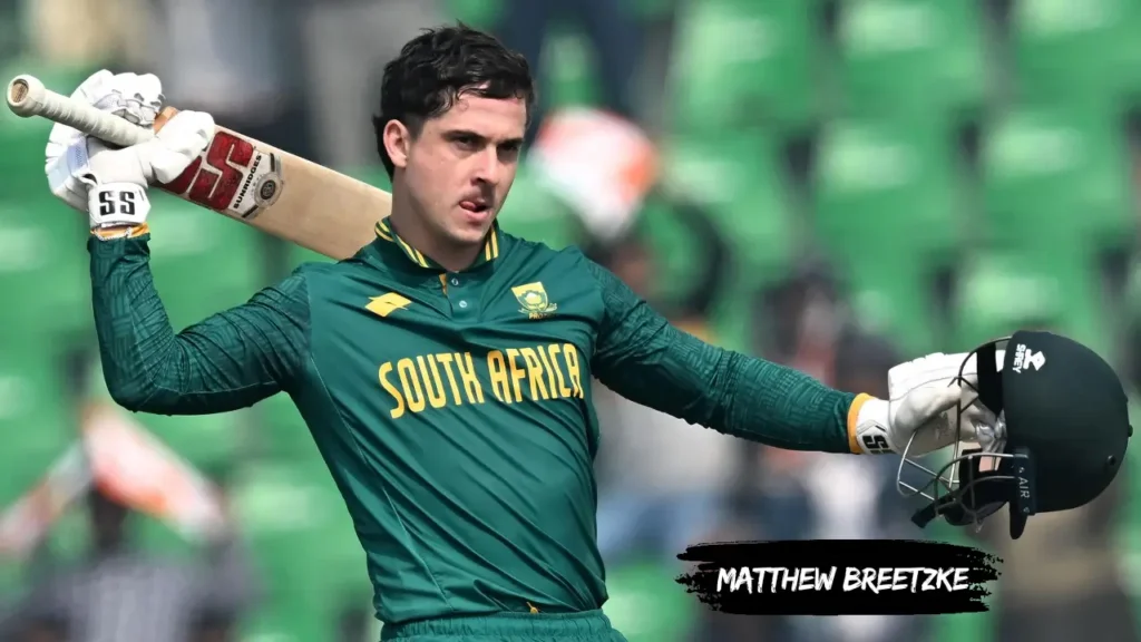 Matthew Breetzke (SA) - 10 February 2025
