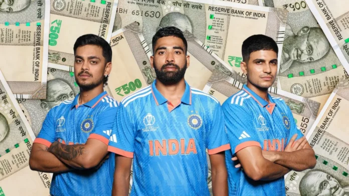 Indian Cricket Players Salary 2025-26 Full List of Players And Their Salaries