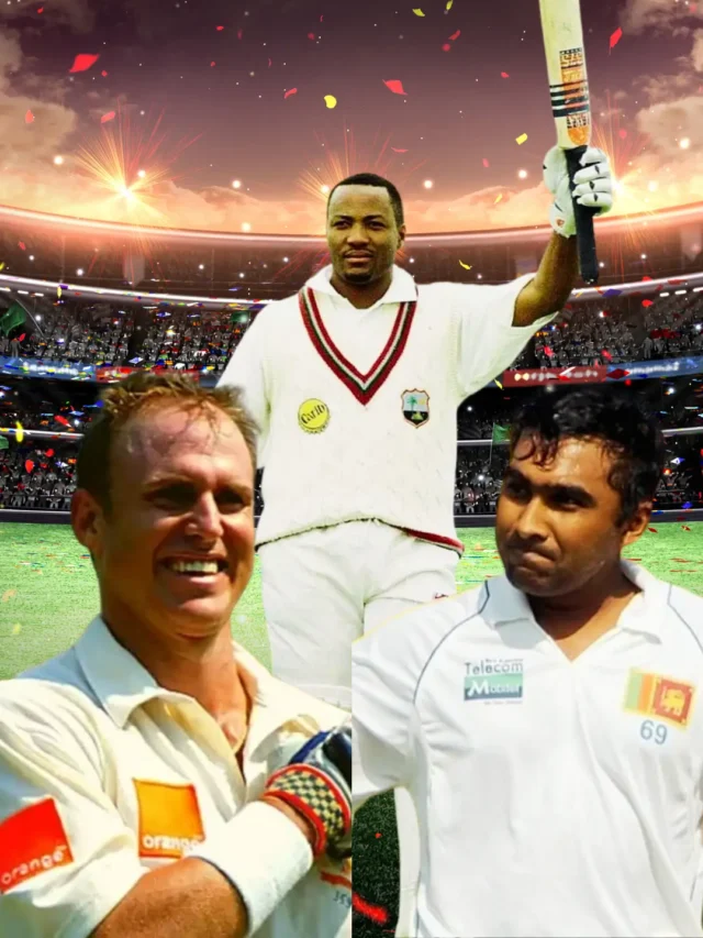 Top 10 highest test score by a batsman