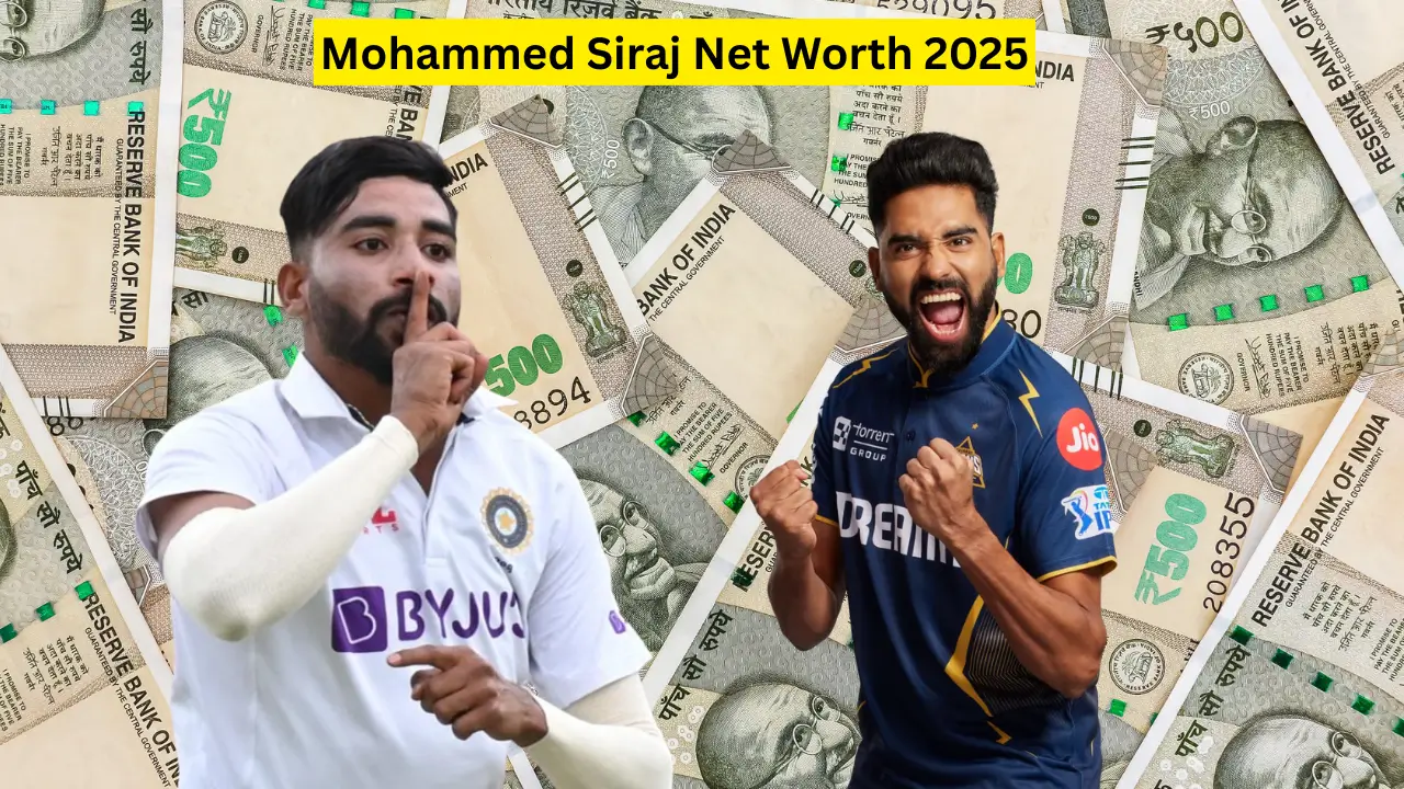 Mohammed Siraj Net Worth 2025 Salary, Cars, Lifestyle & Career Earnings
