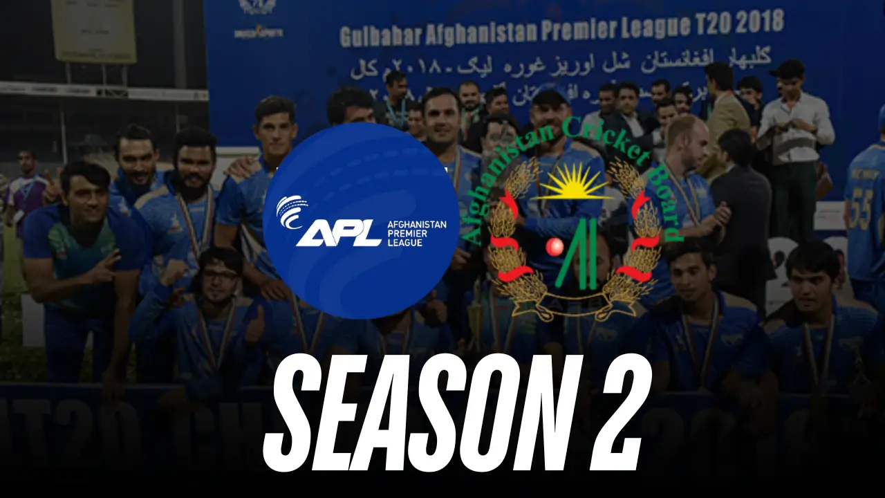 Afghanistan Premier League Season 2: Venue and Teams announced