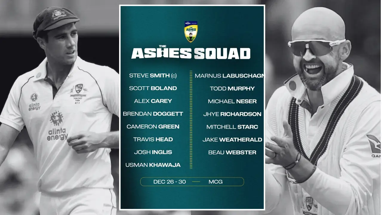 Australia 4th Ashes Squad: No Pat Cummins and Nathan Lyon, who replaces them?