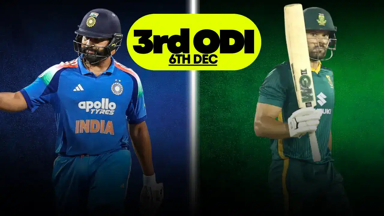 India vs South Africa 3rd ODI Prediction, Date, Time, Venue, Playing 11, Pitch Report, Where to Watch Live Coverage?