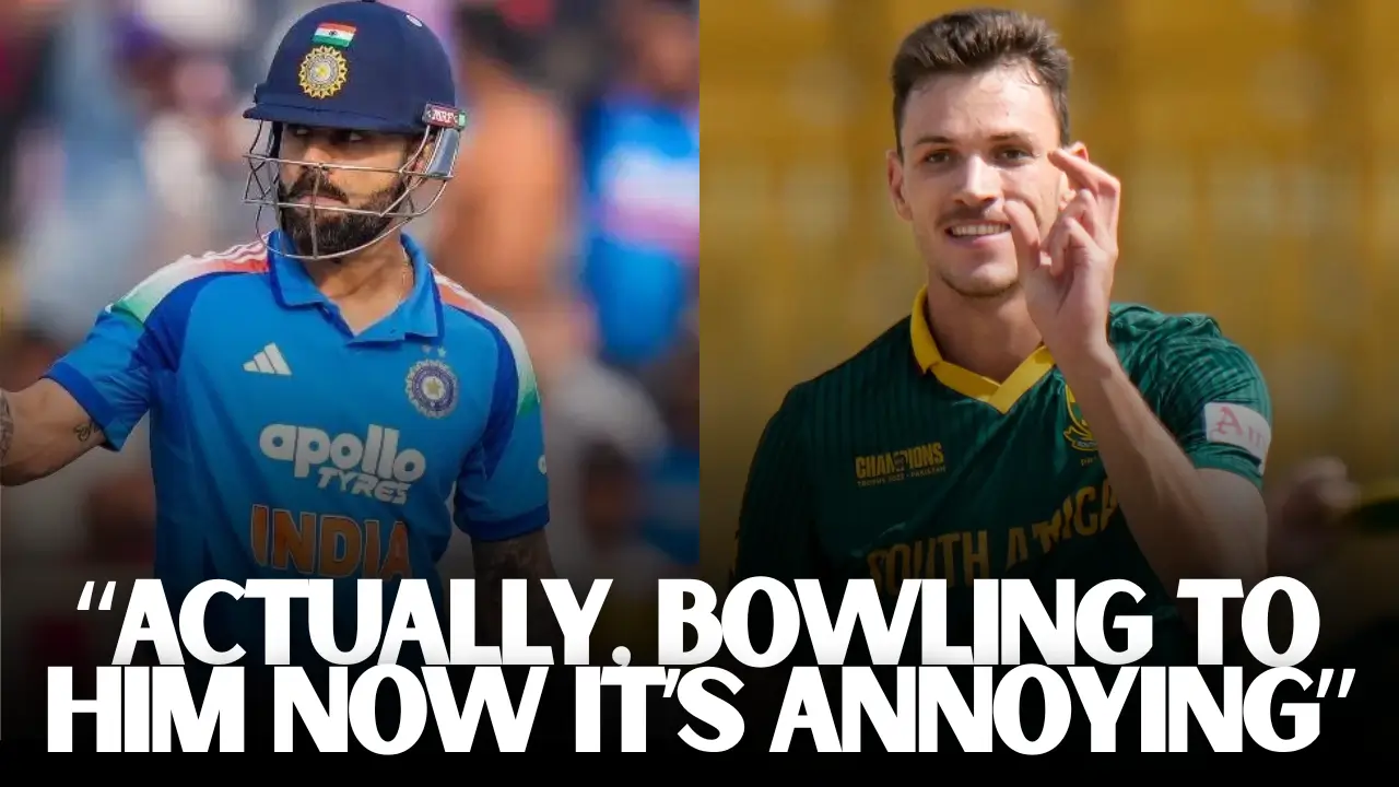 Marco Jansen speaks on Virat Kohli: "actually bowling to him now, it’s annoying"