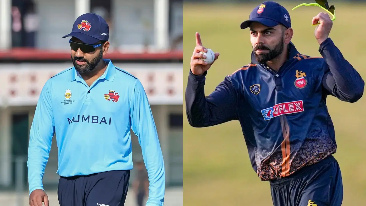 The main question is, why will we not see Virat Kohli and Rohit Sharma in the Vijay Hazare Trophy from the third round after they played the first two matches?