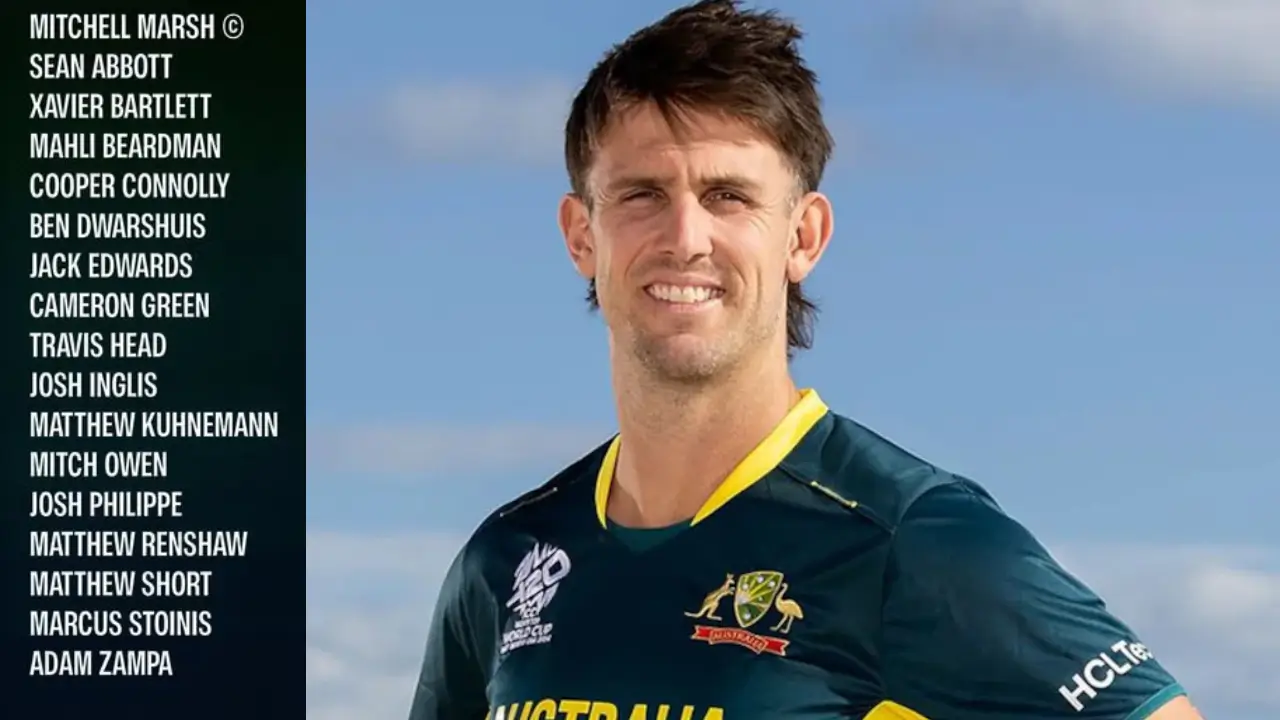 Australia squad for Pakistan T20Is revealed