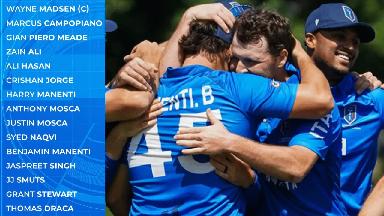 Italy announces squad for ICC Men's T20 World Cup 2026: What to expect in 1st participation at the competition?